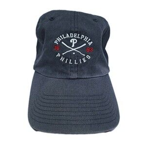 Philadelphia Phillies Twin Enterprises Strapback Hat Cap Blue Retro Vintage